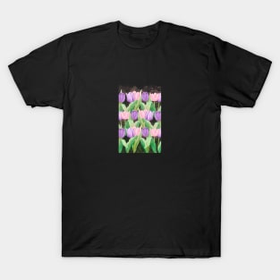 Tulip Vintage Minimalist Positive Vintage Retro Since T-Shirt